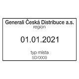 VAR 5: Datumové razítko GČD