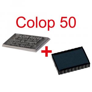VAR - 3 - ŠTOČEK+POLŠTÁŘEK pro razítko COLOP PRINTER 50