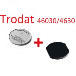 OS5 - HOLVER - ŠTOČEK+POLŠTÁŘEK pro razítko TRODAT 4630 a 46030
